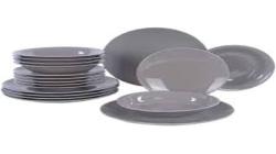 CERAMIC PLATE DEEP AND FLAT BY 6